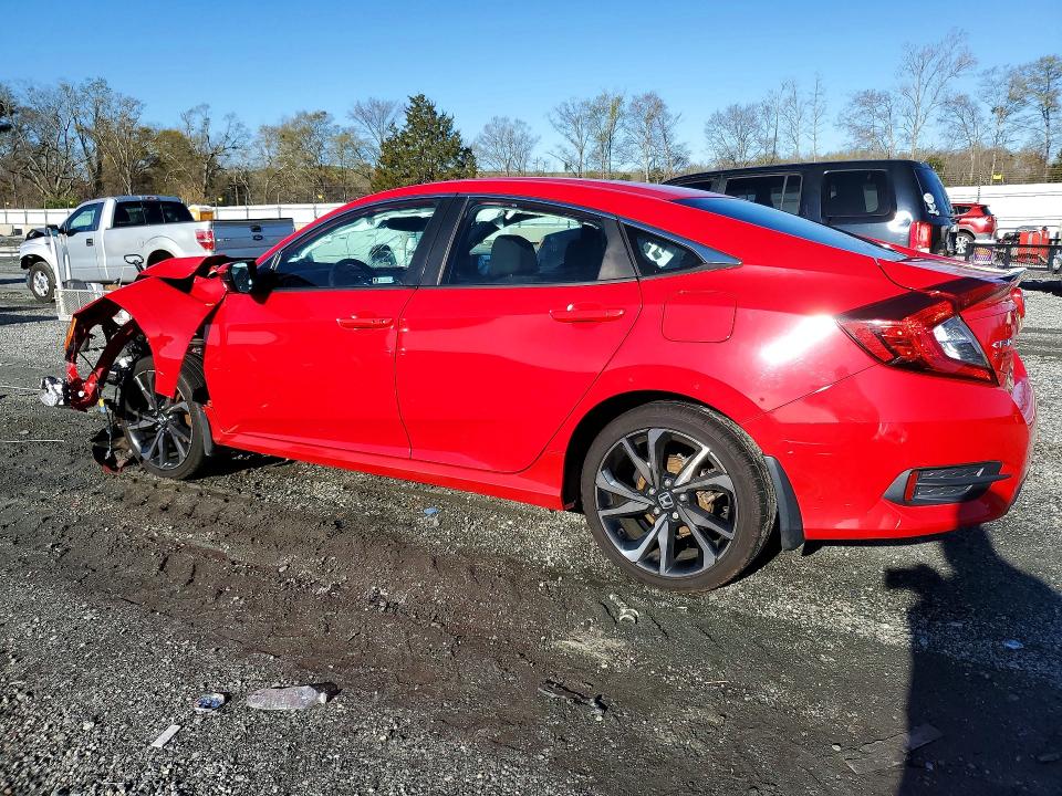 45986896 :رقم المزاد ، 2HGFC2F86LH523275 vin ، 2020 Honda Civic مزاد بيع
