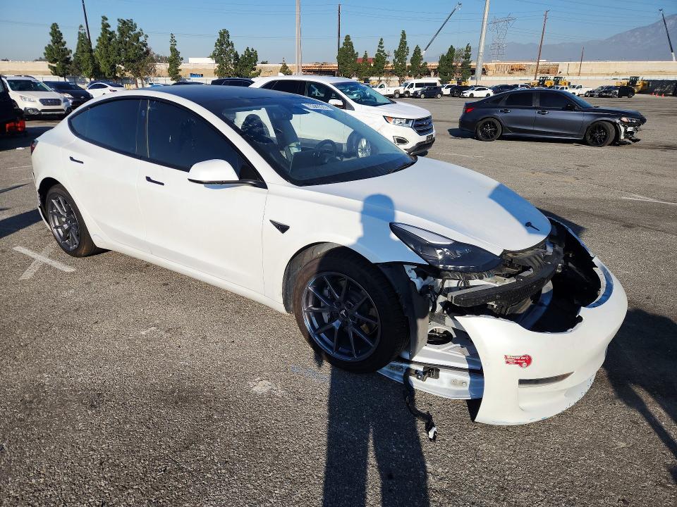 Продаж на аукціоні авто 2022 Tesla Model 3, vin: 5YJ3E1EA9NF345462, номер лоту: 75389335
