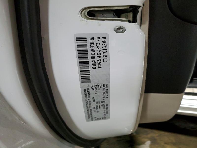 2022 Chrysler Voyager მანქანა იყიდება აუქციონზე, vin: 2C4RC1CG9NR227083, აუქციონის ნომერი: 41663106