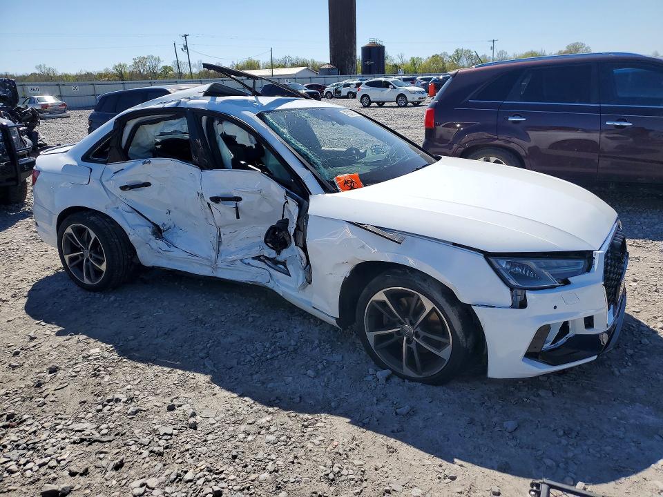 2019 Audi A4 მანქანა იყიდება აუქციონზე, vin: WAUGMAF41KN016844, აუქციონის ნომერი: 45945686