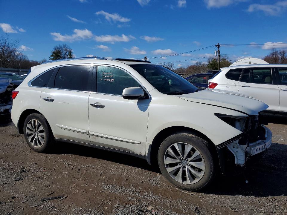 Продажа на аукционе авто 2015 Acura Mdx, vin: 5FRYD4H48FB011116, номер лота: 46152596