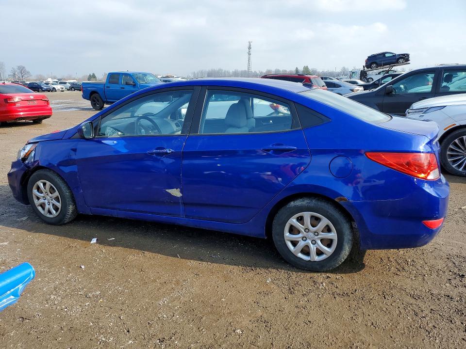 Aukcja sprzedaży 2013 Hyundai Accent, vin: KMHCT4AE0DU336845, numer aukcji: 78162855