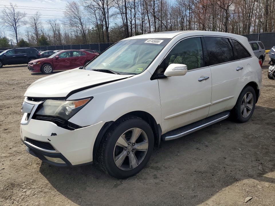 Auction sale of the 2010 Acura Mdx, vin: 2HNYD2H62AH510031, lot number: 45745666
