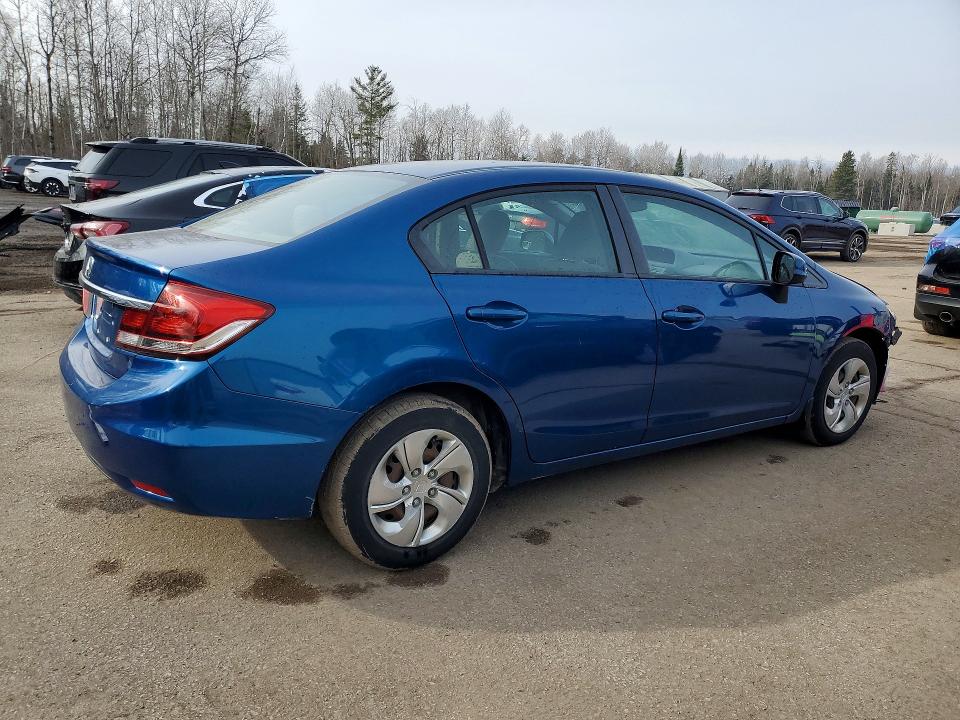 2013 Honda Civic მანქანა იყიდება აუქციონზე, vin: 2HGFB2F43DH028517, აუქციონის ნომერი: 47155606