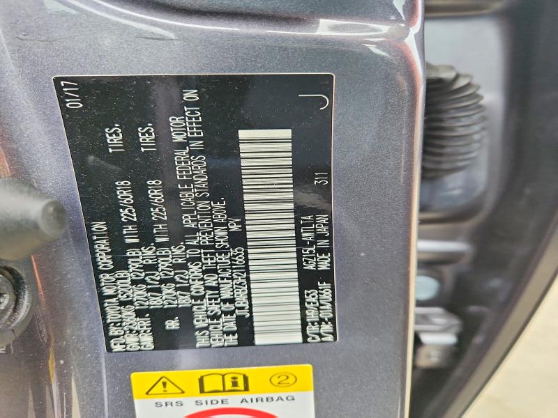 79790155 :رقم المزاد ، JTJBARBZ3H2116635 vin ، 2017 Lexus Nx 200t مزاد بيع