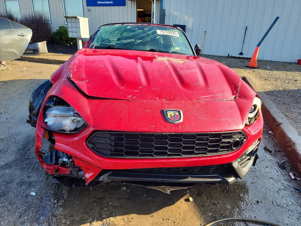 79759295 :رقم المزاد ، JC1NFAEK5H0129655 vin ، 2017 Fiat 124 Spider مزاد بيع