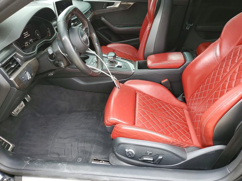 2018 Audi S5 მანქანა იყიდება აუქციონზე, vin: WAUP4AF59JA058161, აუქციონის ნომერი: 79589405