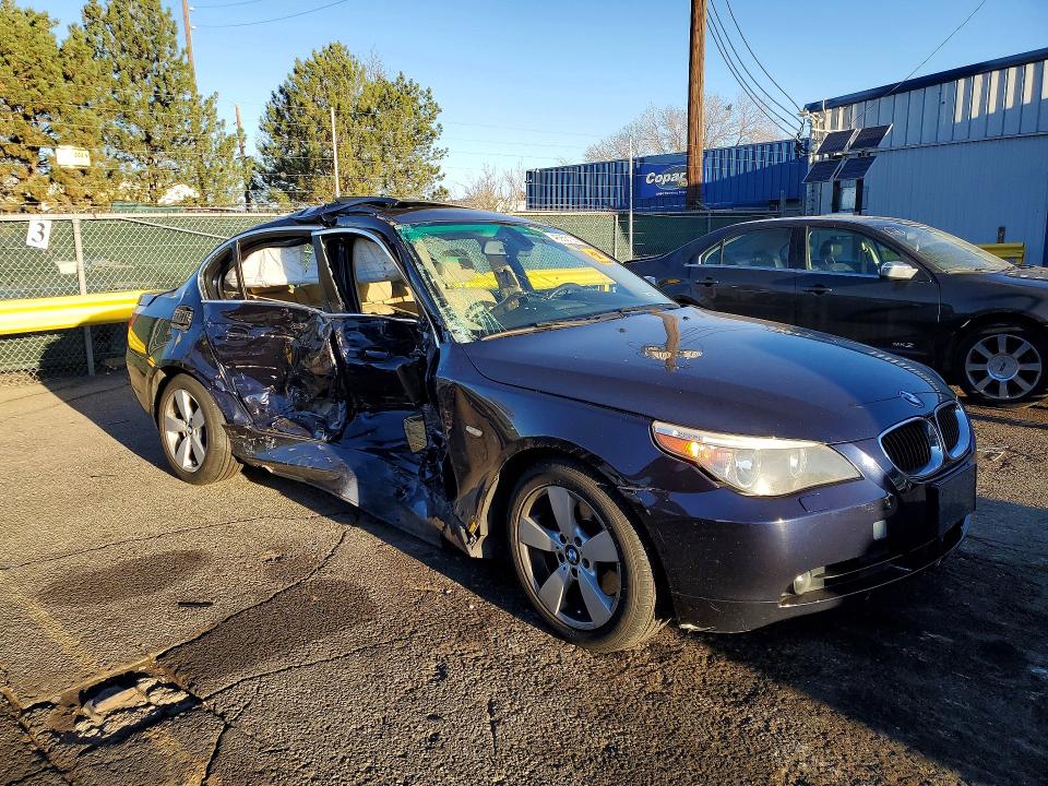 2006 Bmw 525 მანქანა იყიდება აუქციონზე, vin: WBANF33596CB86951, აუქციონის ნომერი: 46953106