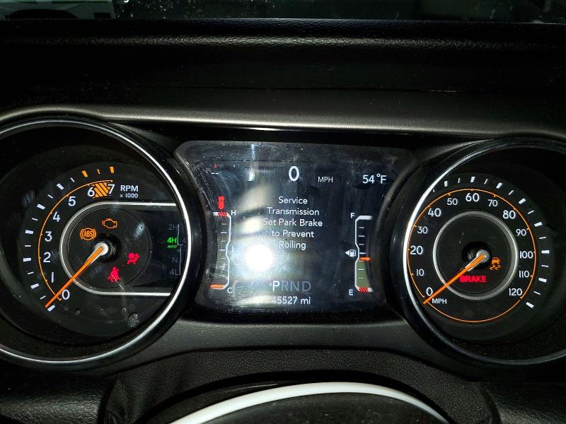 Aukcja sprzedaży 2021 Jeep Wrangler Unlimited, vin: 1C4HJXDN7MW822814, numer aukcji: 45557476