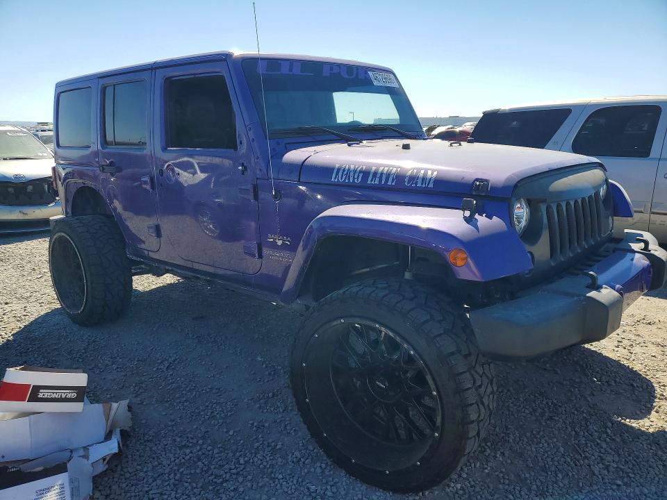 46729696 :رقم المزاد ، 1C4BJWEG0HL614118 vin ، 2017 Jeep Wrangler Unlimited مزاد بيع