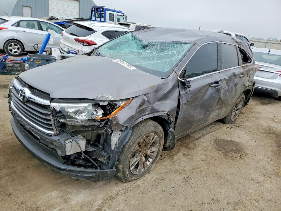 2016 Toyota Highlander მანქანა იყიდება აუქციონზე, vin: 5TDZKRFH6GS183866, აუქციონის ნომერი: 79753745