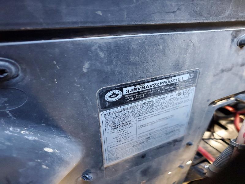 2023 Can-am Maverick X3 მანქანა იყიდება აუქციონზე, vin: 3JBVNAV22PE002151, აუქციონის ნომერი: 78997945