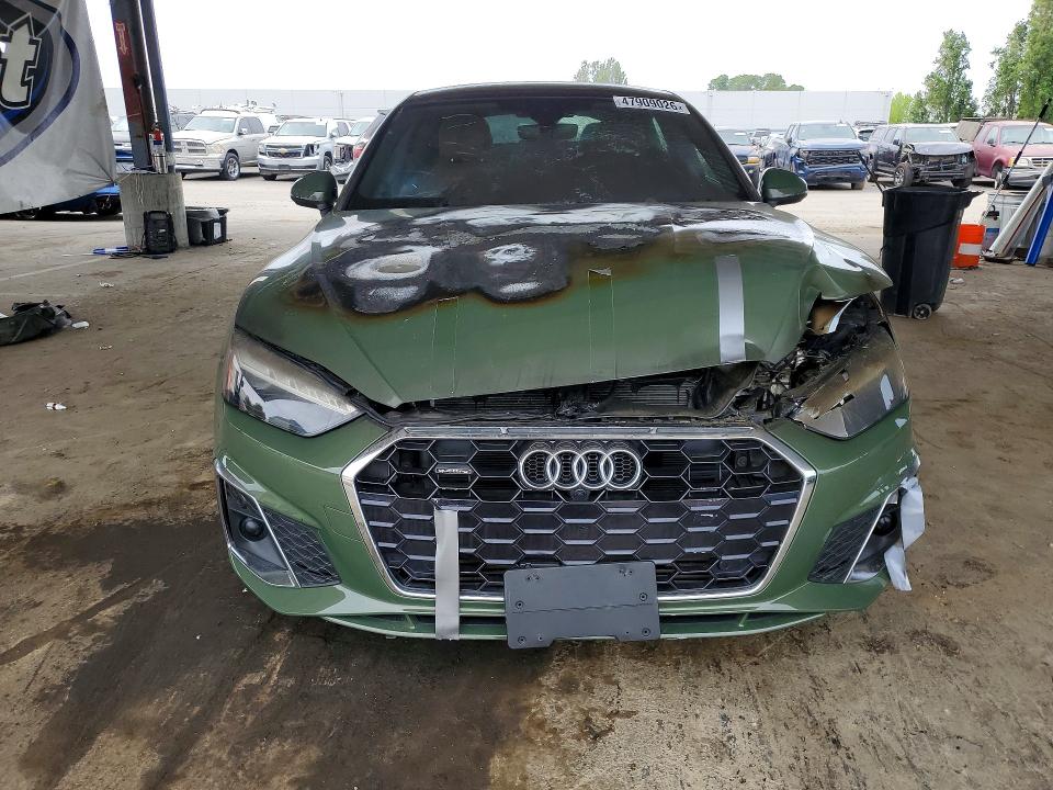 2024 Audi A5 მანქანა იყიდება აუქციონზე, vin: WAUFACF53RA021604, აუქციონის ნომერი: 47909026