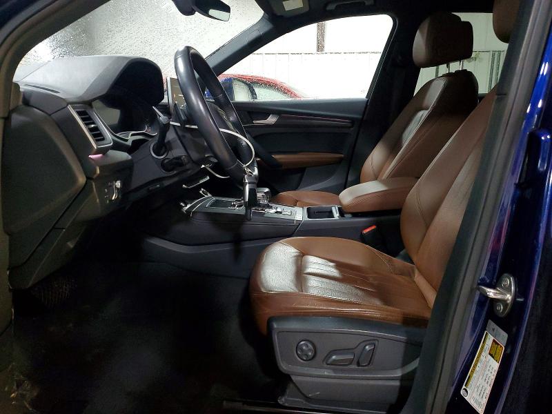 2018 Audi Q5 მანქანა იყიდება აუქციონზე, vin: WA1CNAFY0J2075184, აუქციონის ნომერი: 78234385