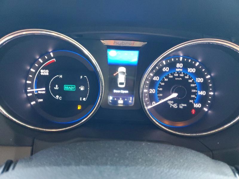 2013 Hyundai Sonata Hybrid მანქანა იყიდება აუქციონზე, vin: KMHEC4A47DA076848, აუქციონის ნომერი: 45458356