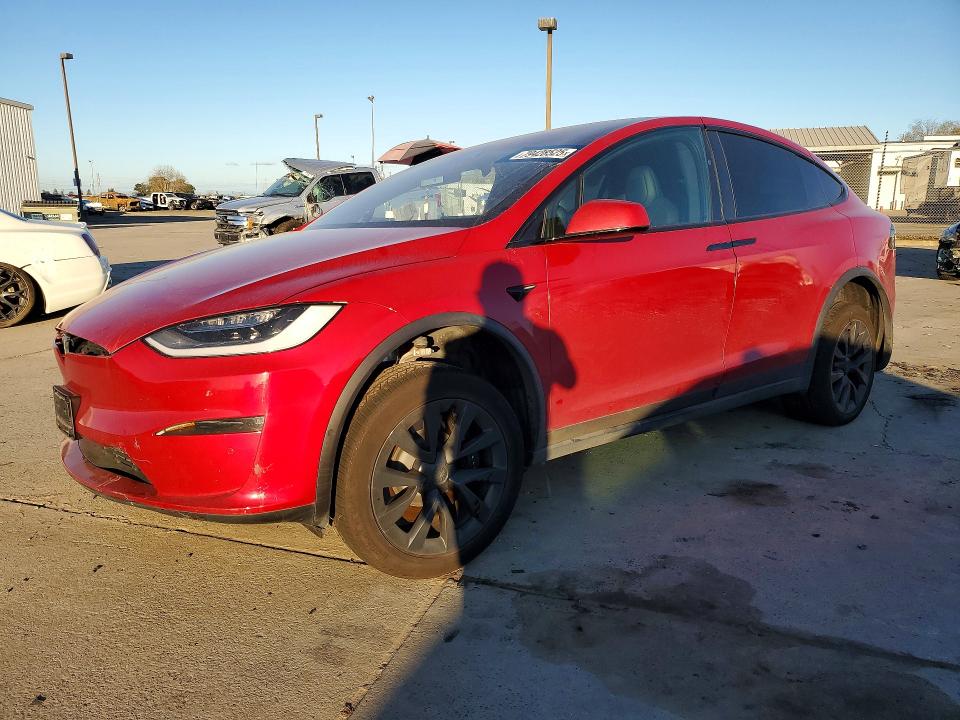 79428525 :رقم المزاد ، 7SAXCAE52PF378125 vin ، 2023 Tesla Model X مزاد بيع