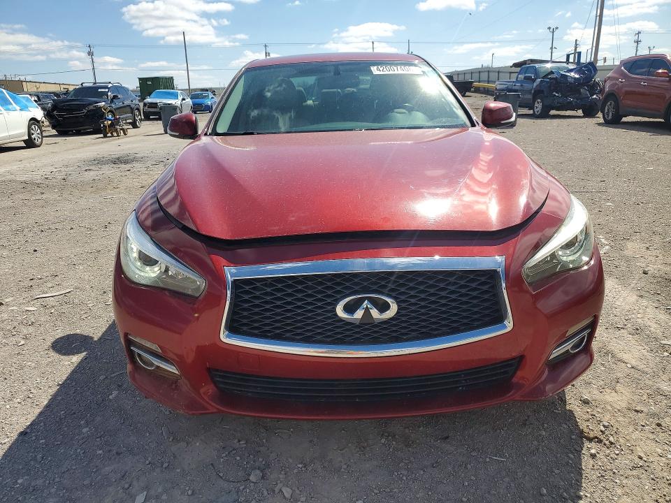 42007406 :رقم المزاد ، JN1BV7AP8EM675046 vin ، 2014 Infiniti Q50 مزاد بيع