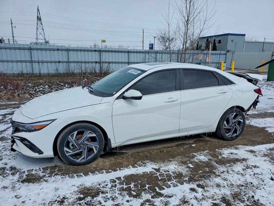 2025 Hyundai Elantra Luxury Hev 4 მანქანა იყიდება აუქციონზე, vin: KMHLN4DJ0SU129002, აუქციონის ნომერი: 46088046