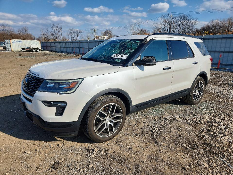 Продажа на аукционе авто 2018 Ford Explorer, vin: 1FM5K8GT9JGC24225, номер лота: 48057346