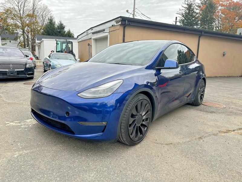 2021 Tesla Model Y მანქანა იყიდება აუქციონზე, vin: 5YJYGDEF1MF140908, აუქციონის ნომერი: 45951536
