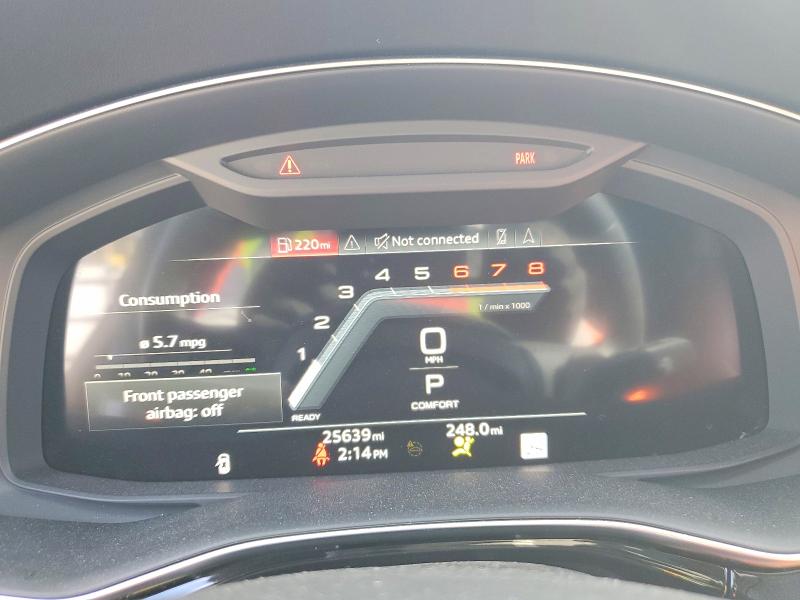 2022 Audi Q8 მანქანა იყიდება აუქციონზე, vin: WA1FVBF17ND026970, აუქციონის ნომერი: 79793935