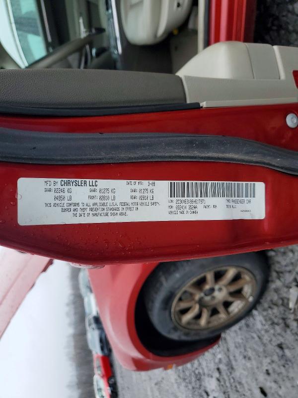 Aukcja sprzedaży 2009 Chrysler 300, vin: 2C3KA53V99H617971, numer aukcji: 79387765
