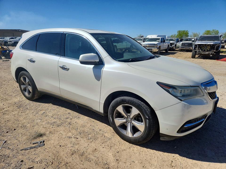 Продаж на аукціоні авто 2014 Acura Mdx, vin: 5FRYD4H22EB038860, номер лоту: 45885546