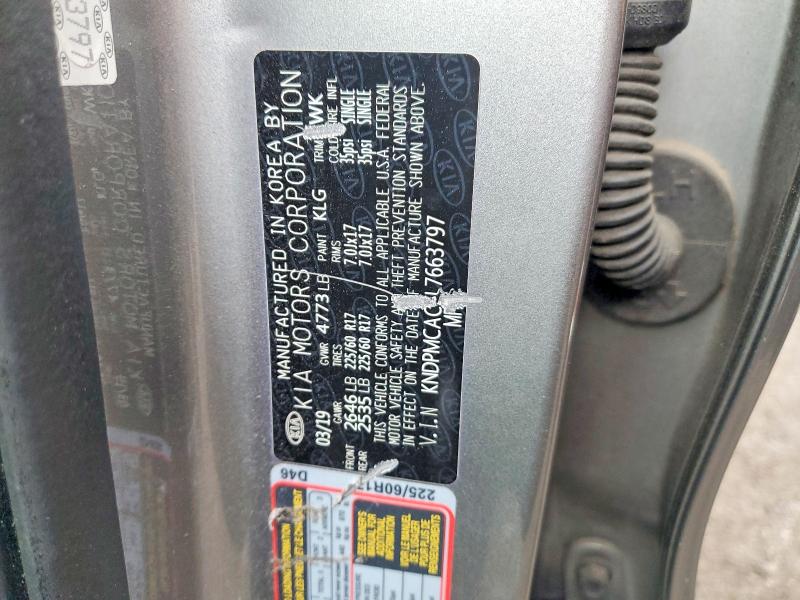 47801116 :رقم المزاد ، KNDPMCAC5L7663797 vin ، 2020 Kia Sportage مزاد بيع