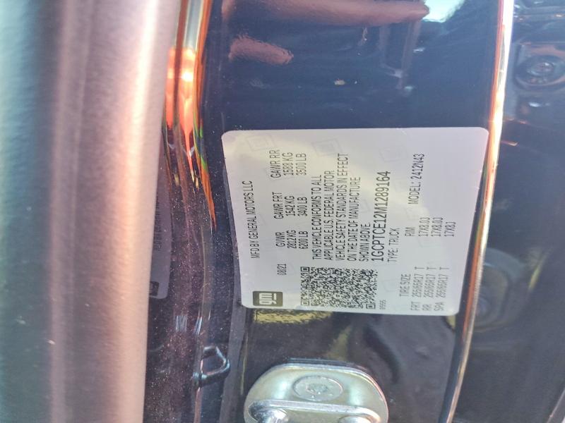 Aukcja sprzedaży 2021 Chevrolet Colorado, vin: 1GCPTCE12M1289164, numer aukcji: 47398596
