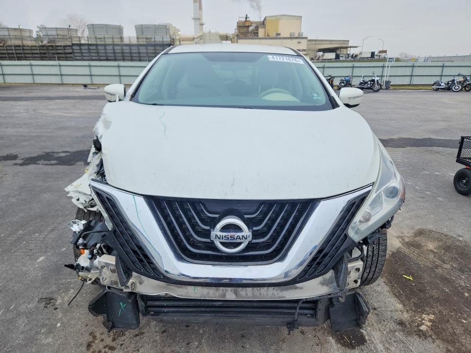41721676 :رقم المزاد ، 5N1AZ2MG3FN216428 vin ، 2015 Nissan Murano مزاد بيع