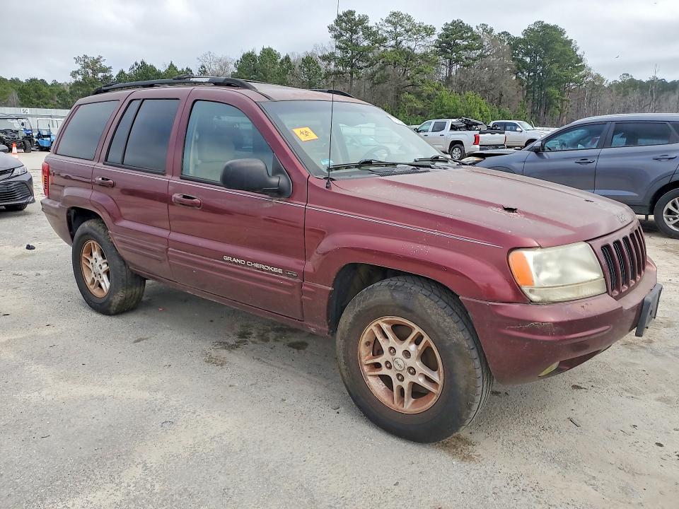 Продажа на аукционе авто 2000 Jeep Grand Cherokee, vin: 1J4G258S9YC103238, номер лота: 78755535