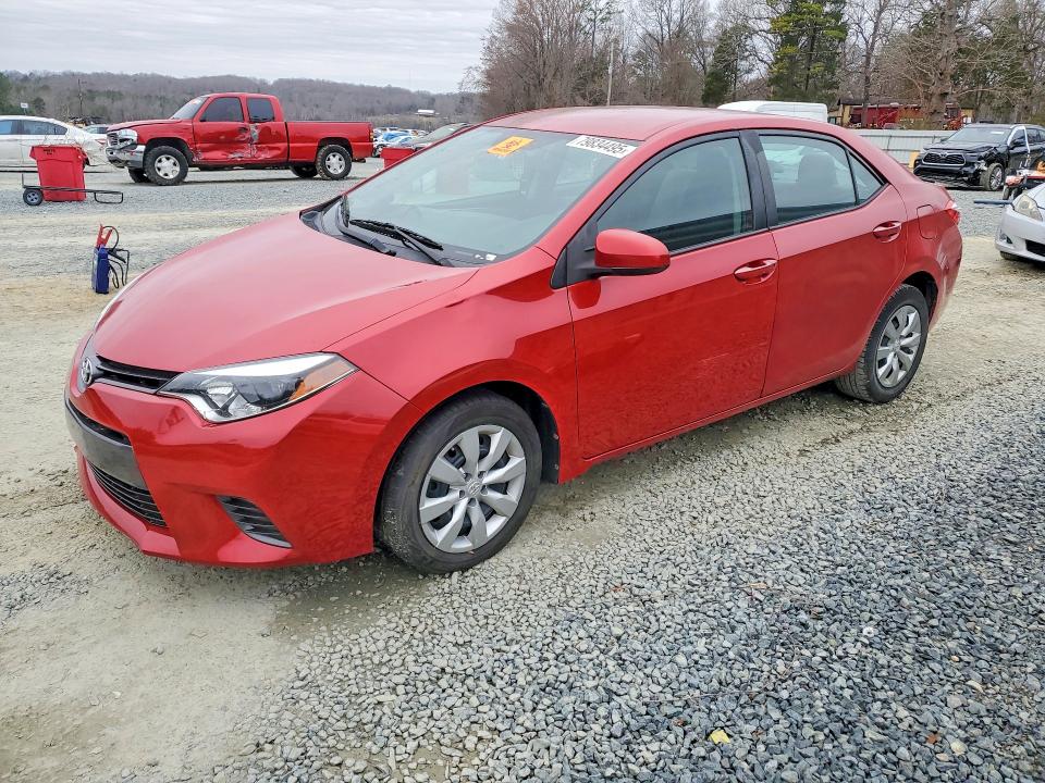 Продажа на аукционе авто 2016 Toyota Corolla, vin: 2T1BURHE5GC509373, номер лота: 79834495