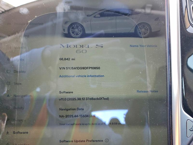 Aukcja sprzedaży 2013 Tesla Model S, vin: 5YJSA1DG9DFP10850, numer aukcji: 79936595