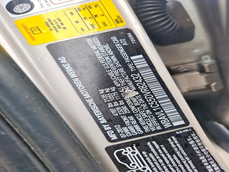 Aukcja sprzedaży 2013 Bmw X1, vin: WBAVL1C55DVR82432, numer aukcji: 79972955