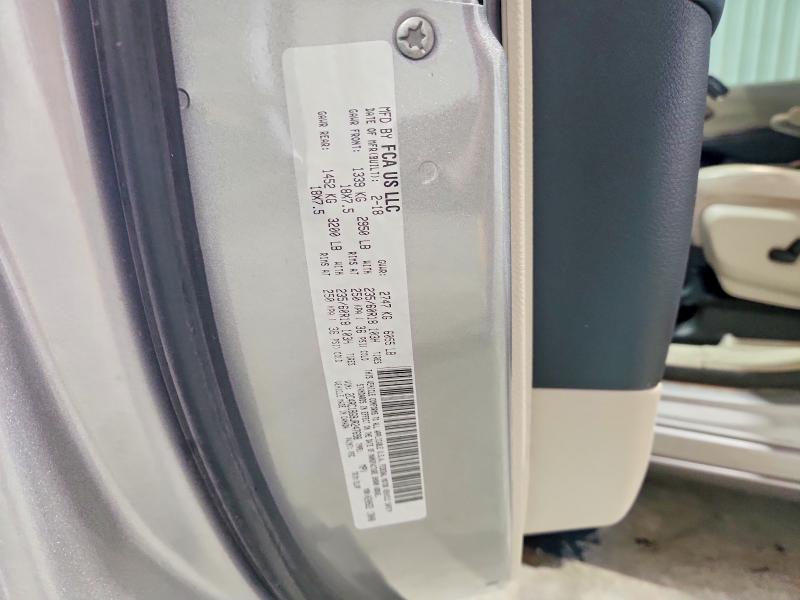2018 Chrysler Pacifica მანქანა იყიდება აუქციონზე, vin: 2C4RC1BG9JR247698, აუქციონის ნომერი: 46381356
