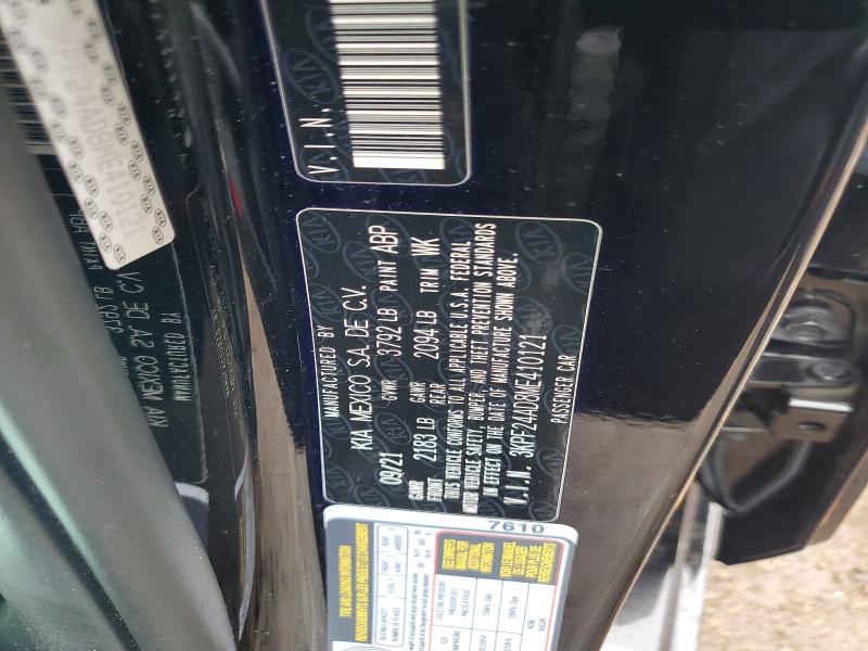 Продаж на аукціоні авто 2021 Kia Forte, vin: 3KPF24AD8ME410121, номер лоту: 79752195