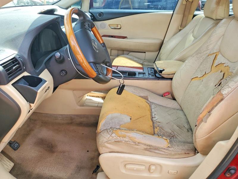 79637205 :رقم المزاد ، 2T2ZK1BAXAC029716 vin ، 2010 Lexus Rx 350 مزاد بيع