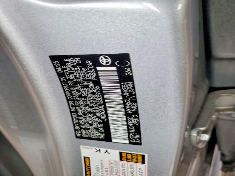 Продаж на аукціоні авто 2025 Toyota Prius, vin: JTDACAAU1S3059756, номер лоту: 48403066