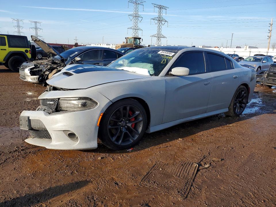46493656 :رقم المزاد ، 2C3CDXCTXMH611935 vin ، 2021 Dodge Charger مزاد بيع