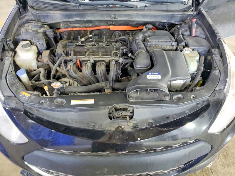 2015 Hyundai Sonata Hybrid მანქანა იყიდება აუქციონზე, vin: KMHEC4A49FA122201, აუქციონის ნომერი: 45551756