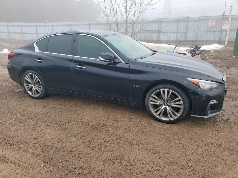 58526456 :رقم المزاد ، JN1EV7ARXJM439555 vin ، 2018 Infiniti Q50 مزاد بيع