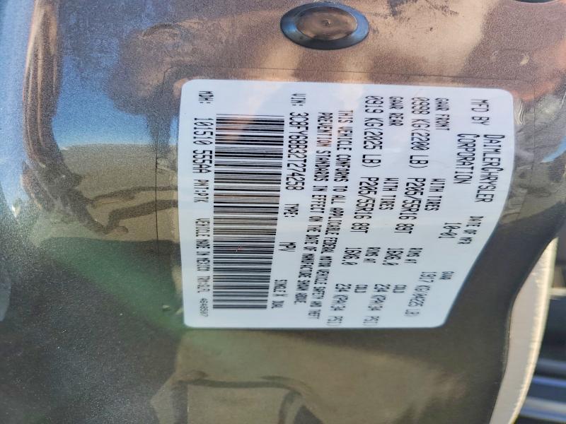 47519676 :رقم المزاد ، 3C8FY68B32T274258 vin ، 2002 Chrysler Pt Cruiser مزاد بيع