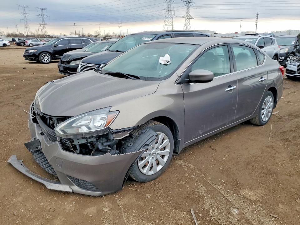 47738296 :رقم المزاد ، 3N1AB7AP0GY293131 vin ، 2016 Nissan Sentra مزاد بيع