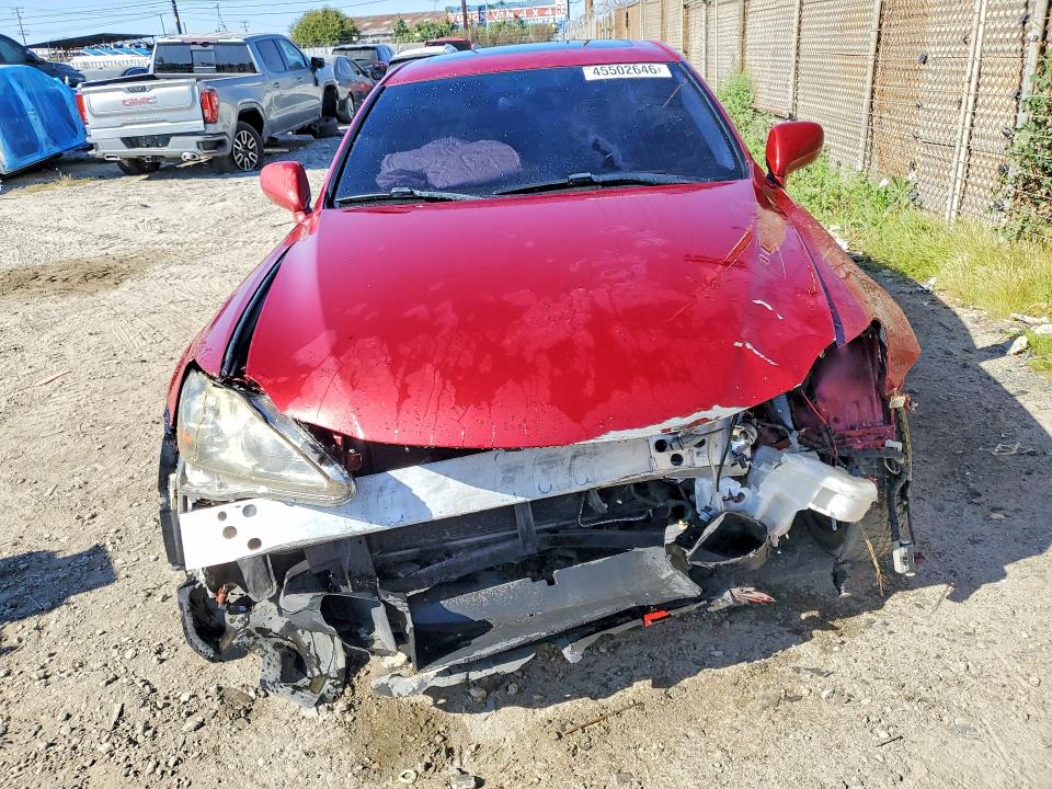45502646 :رقم المزاد ، JTHBK262765022515 vin ، 2006 Lexus Is 250 مزاد بيع