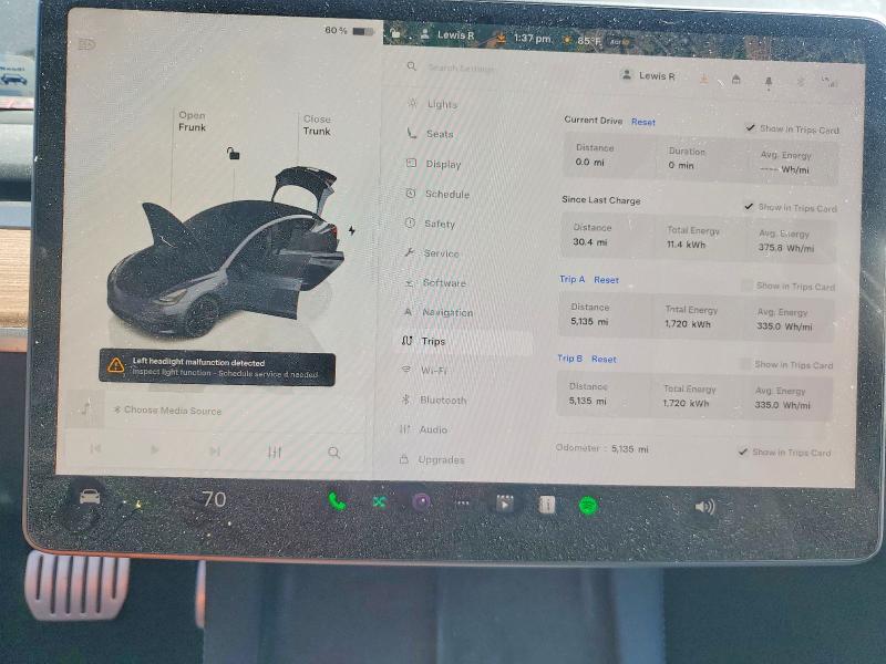 Продажа на аукционе авто 2023 Tesla Model 3, vin: 5YJ3E1ECXPF627663, номер лота: 41950496