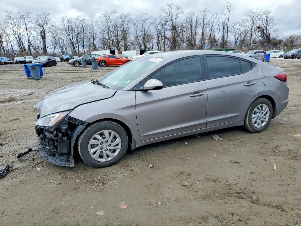 46234416 :رقم المزاد ، KMHD74LF1LU106227 vin ، 2020 Hyundai Elantra مزاد بيع