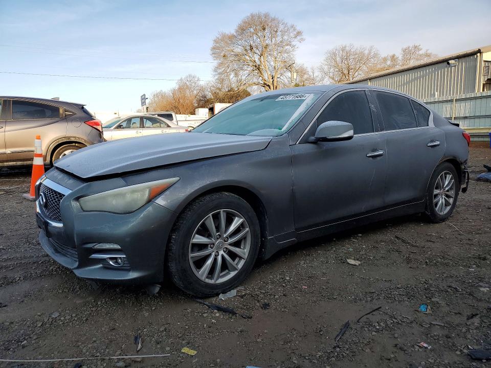 Продажа на аукционе авто 2014 Infiniti Q50, vin: JN1BV7ARXEM686888, номер лота: 45771986