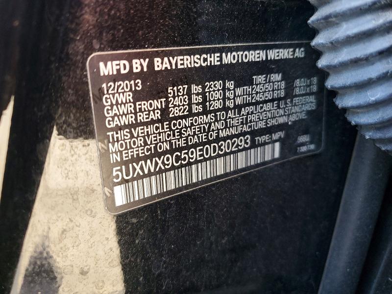 Продаж на аукціоні авто 2014 Bmw X3, vin: 5UXWX9C59E0D30293, номер лоту: 47475476
