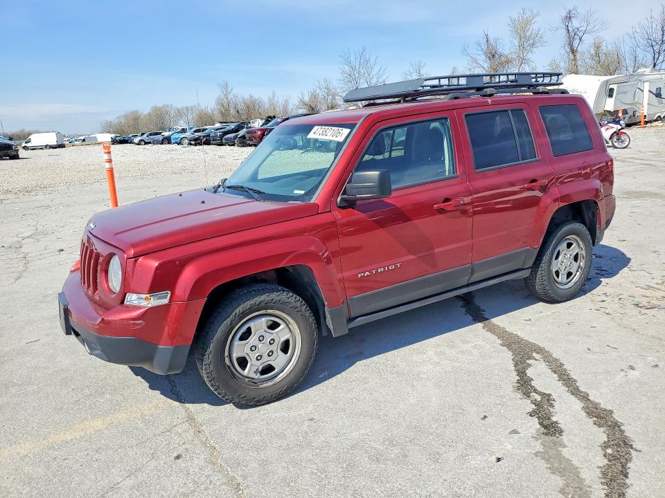 Продажа на аукционе авто 2016 Jeep Patriot, vin: 1C4NJRBB4GD742278, номер лота: 47382106