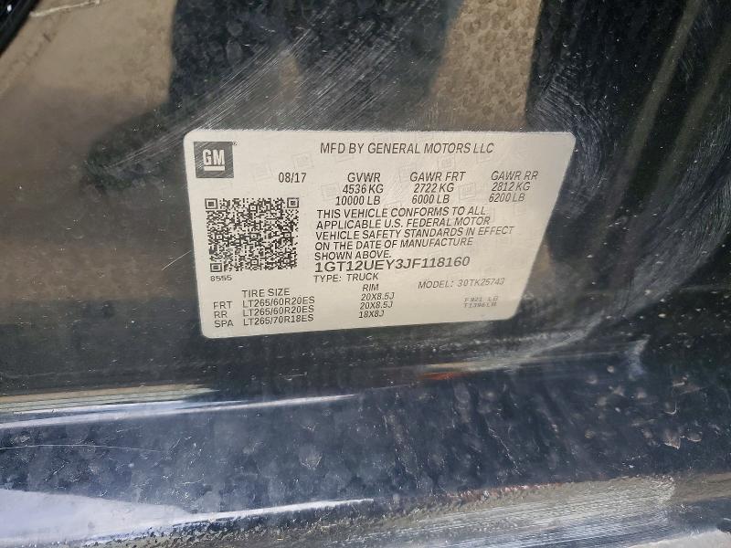 Продажа на аукционе авто 2018 Gmc Sierra, vin: 1GT12UEY3JF118160, номер лота: 46754316